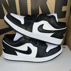 NEW Air Jordan 1 Low Panda Black White DC0774-101 Women's Sz 5